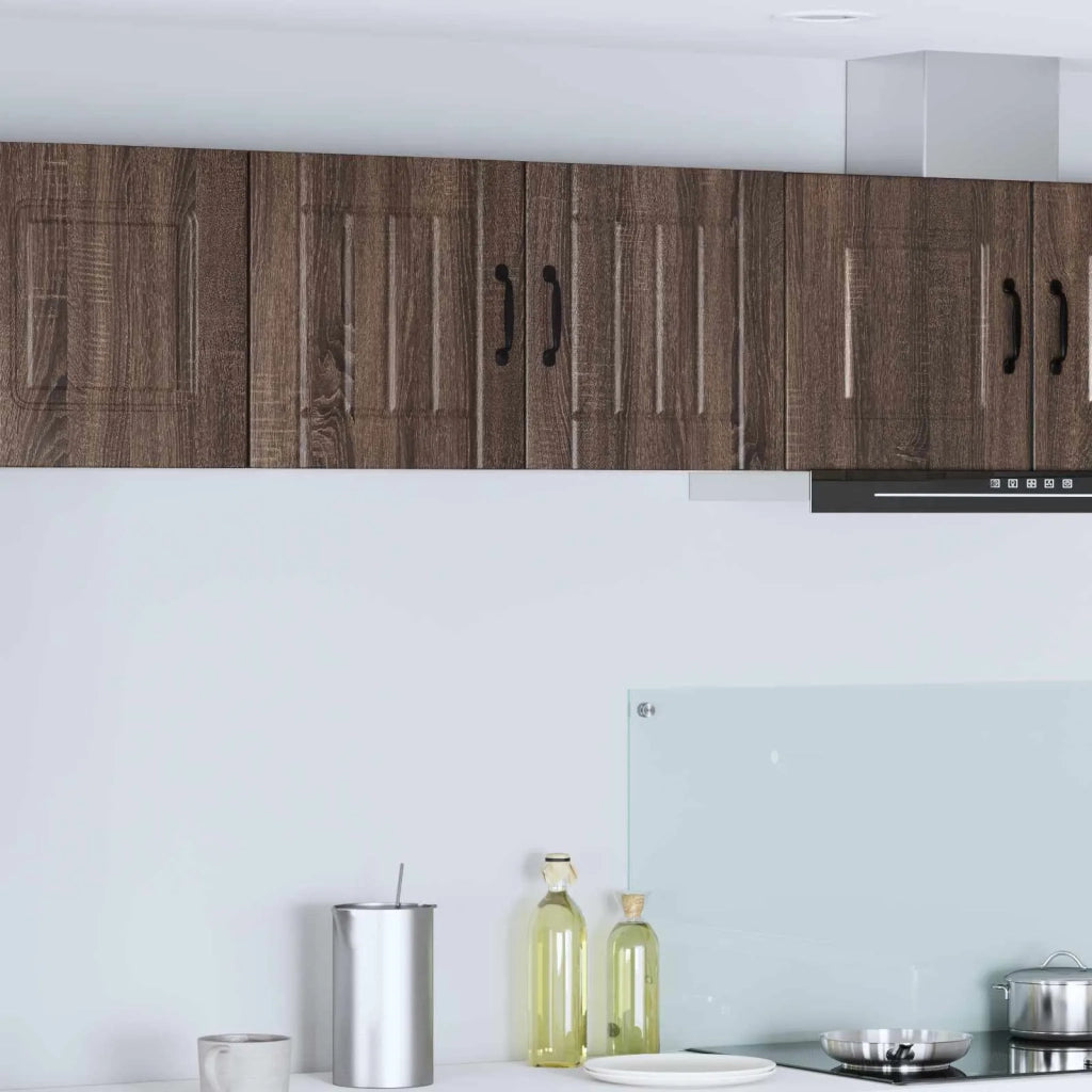 Pannello lavastoviglie Lucca 2 pcs Rovere Marrone 884889