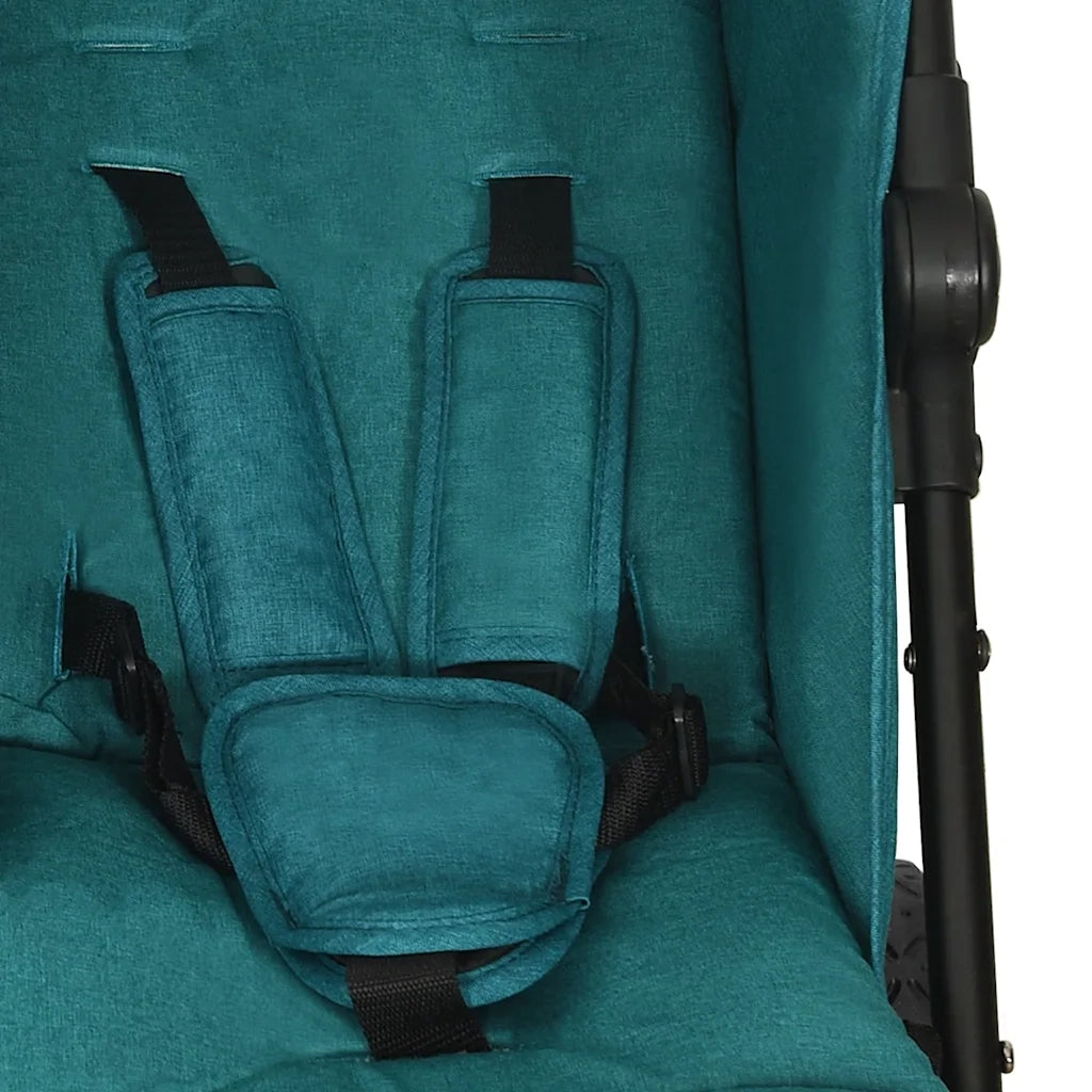 Passeggino Gemellare Verde in Acciaio CFW6434788