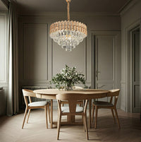 Lampada Cristal G054-cp 50cm Gold