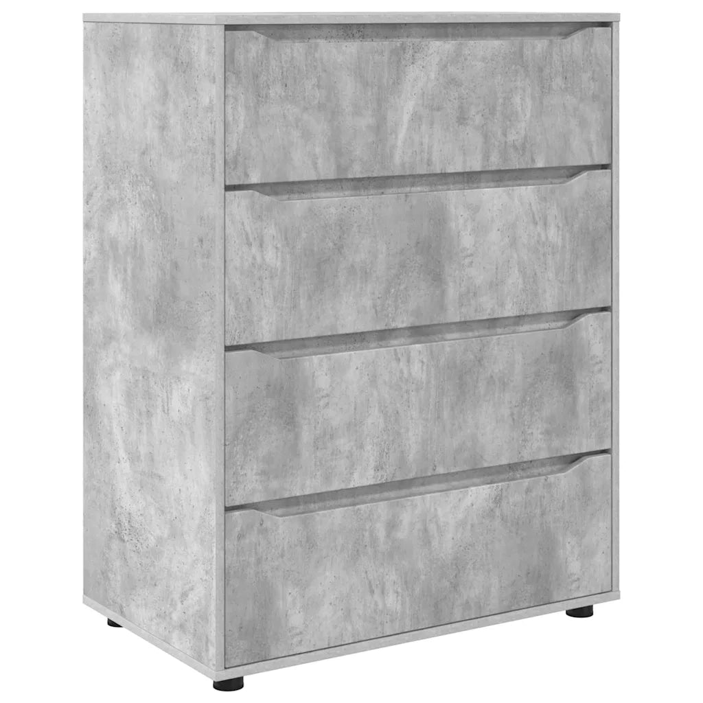 Armadi di Stoccaggio Grigio cemento 80 x 48 x 105 cm 3406228
