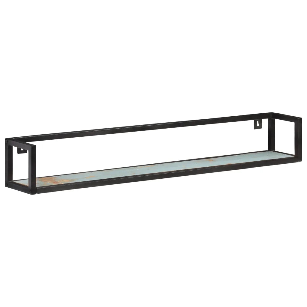 Mensole a Muro 2 pz 120 cm in Legno Massello di Recupero cod mxl 60226