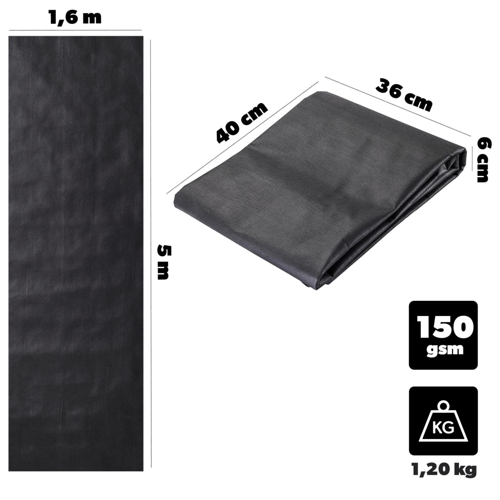 KADAX Agrowłóknina 150gsm P25695 1.6 x 5m K16416