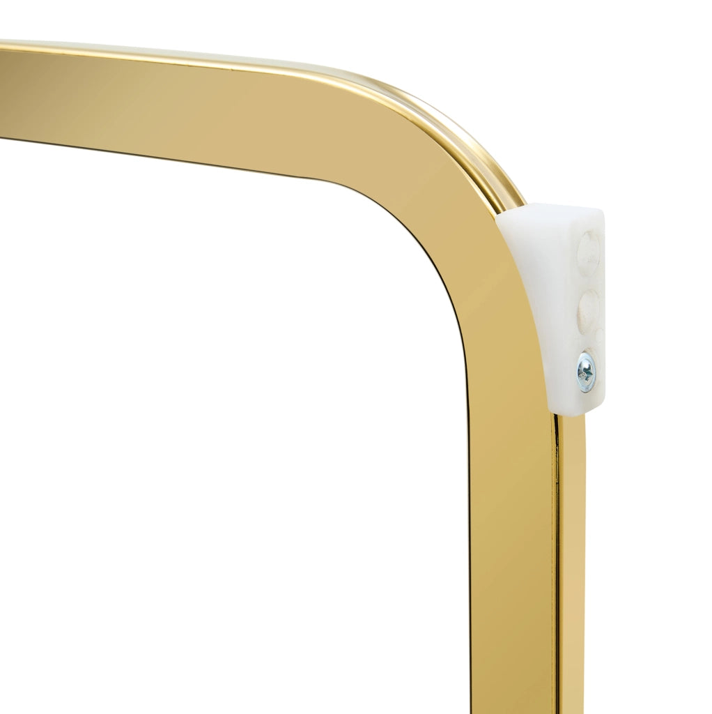 Tavolo e sedie 60 cm in MDF effetto legno bianco e oro per 2 persone
