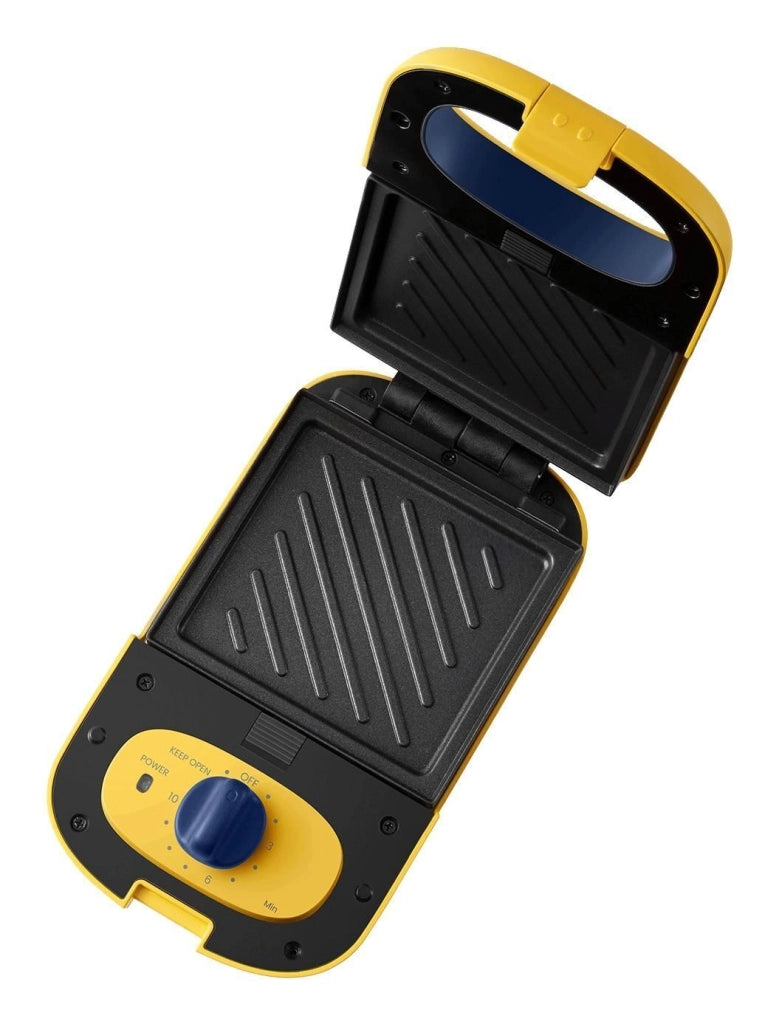 Comfeè MC-JK1312P201 piastra per waffle 1 waffle 950 W Blu, Giallo