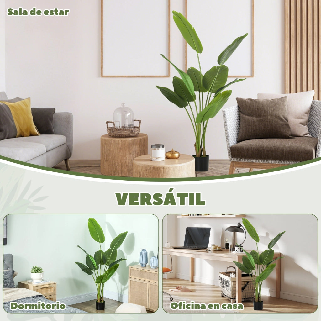 Planta Artificiale Strelitzia ¨C zephmum ¨C Verde 160 cm