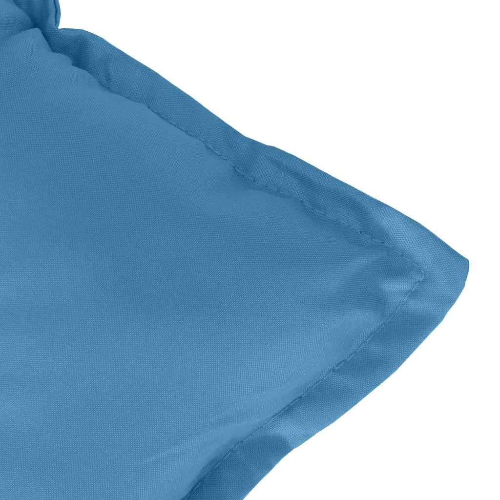 Cuscino per Panca da Giardino-Cuscini per panchina da esterno Blu M¨¦lange 120x50x7cm in Tessuto