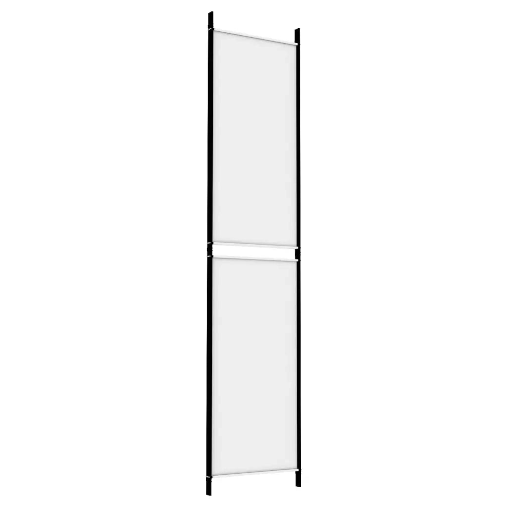 Divisorio a 3 Pannelli bianco 150x220 cm in Tessuto 350242