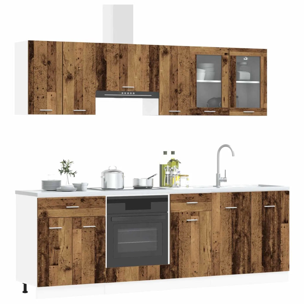 Unità Cucina Lyon 8 pcs Legno multistrato 3445857