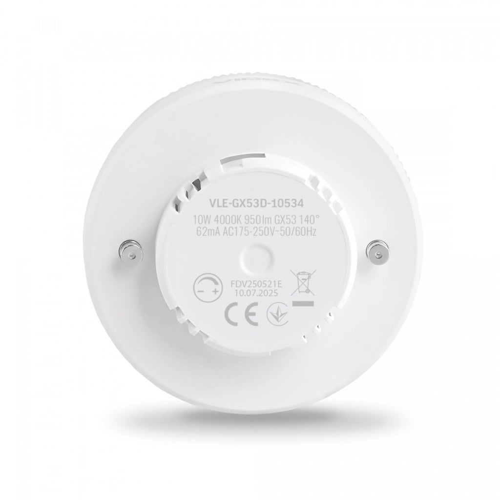 Lampadina LED GX53 10W 950lm 4000K dimmerabile Videx