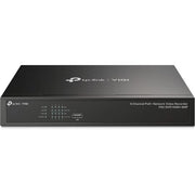 Tp-link vigi nvr1008h-8mp videoregistratore di rete (nvr) nero - 143435