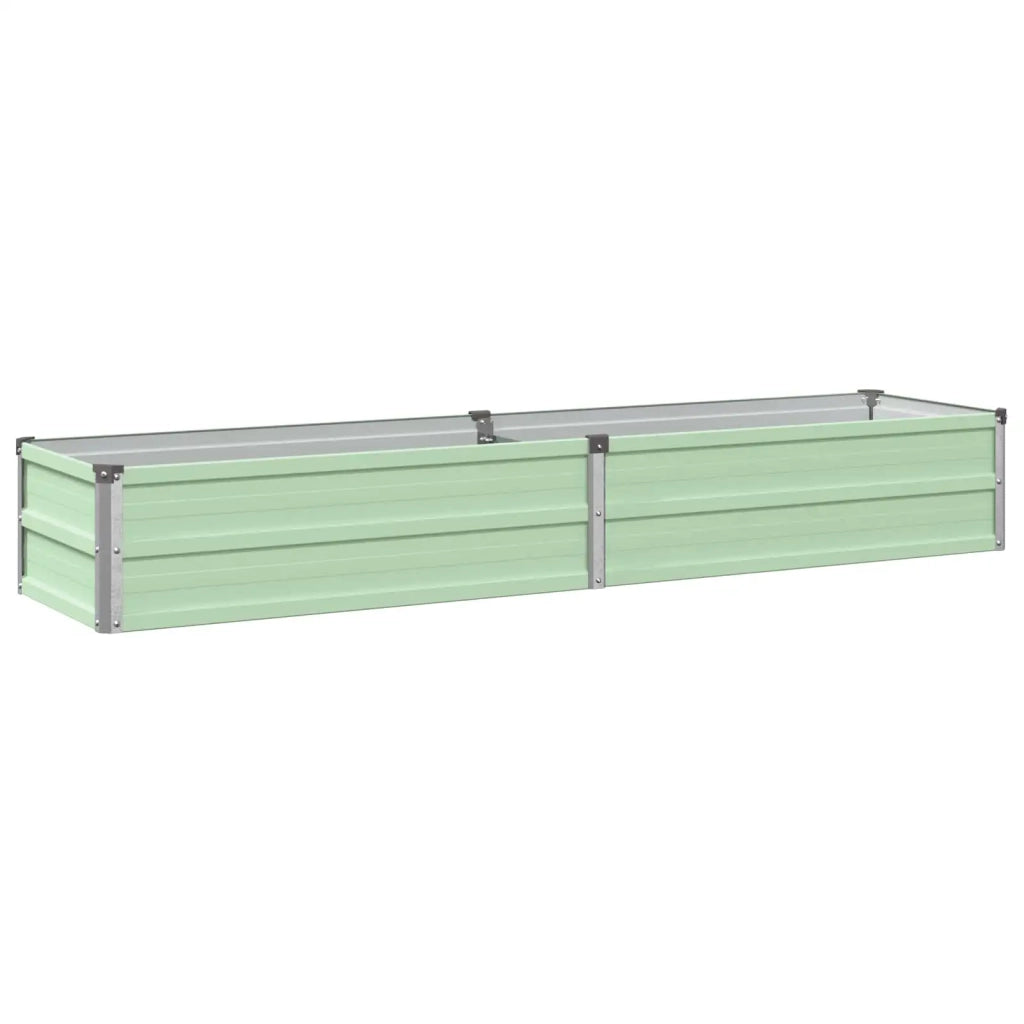 Letto rialzato da giardino Verde Pastello 160 x 40 x 24 cm 8006327