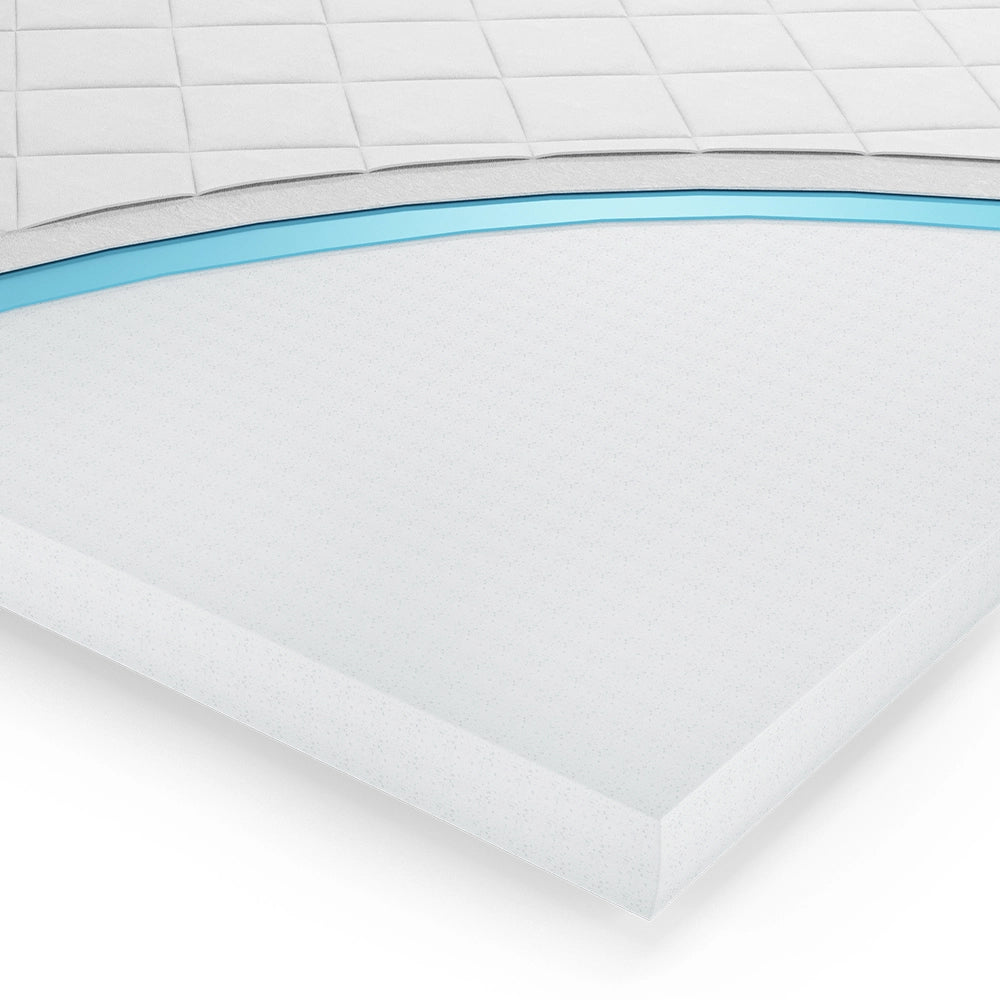 Vitalispa Сoprimaterasso Bianco 160 x 200 cm Lavabile, traspirante