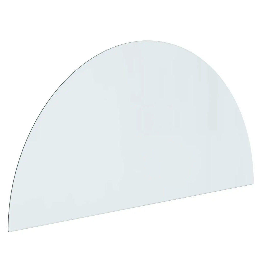 Piastra in vetro per camino Trasparente 1200 x 600 mm Vetro