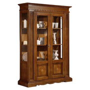 Vetrina in legno 2 porte arte povera bassano l.146 p.49 x h.213 - Mobili 2G