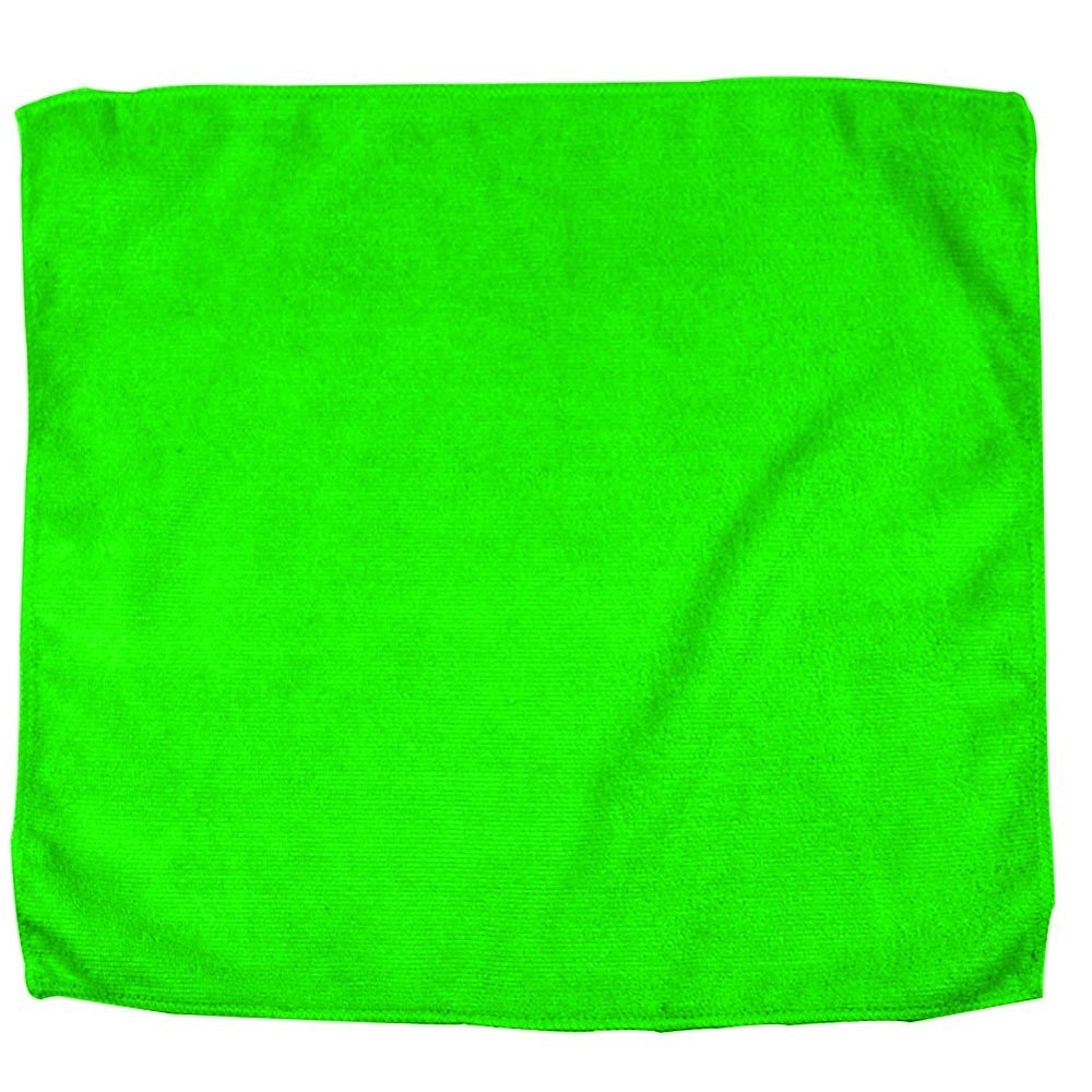 Trade Shop - 12 Panni Microfibra 35 X 35 Cm Panno Pulizia Multiuso Lavaggio Auto Asciugamano -
