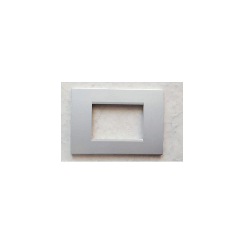 Trade Shop - Placchette Placche In Abs Per Serie Matix Bticino Compatibile 3 4 6 Moduli Color - Bianco -6 Fori     -