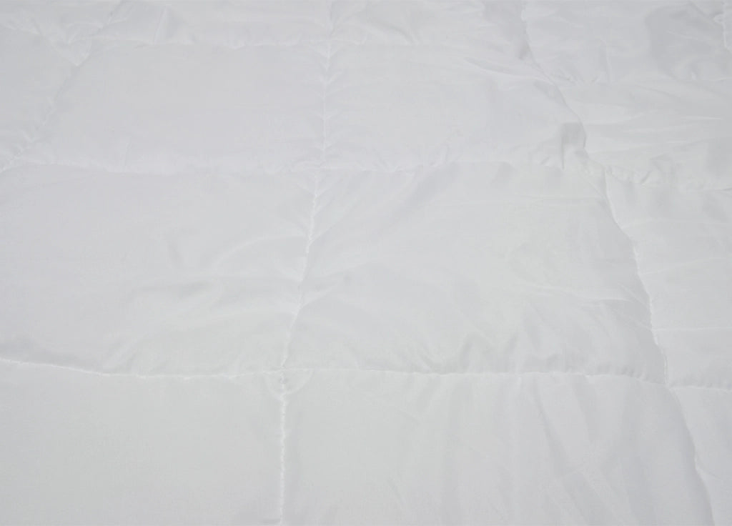 Interno Piumino Antiacaro Piumone Letto Invernale Anallergico 300gr Bianco Lavabile - Piazza E Mezza - Invernale