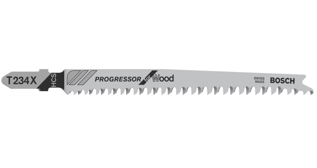 2608633528 - Set 5 lame per seghetto alternativo T 234 X Progressor for Wood