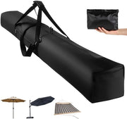Borsa portatile per ombrellone da giardino - Borsa impermeabile per ombrellone - Cinturino imbottito - Maniglie in acciaio robusto - Tessuto 900D Oxford - Protezione da parapluie - Sacchetto per ombrellone