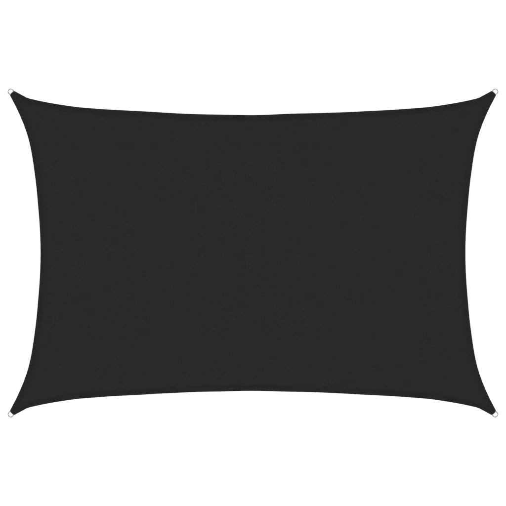 Vela Parasole 160 g/mÂ² Nera 4x6 m in HDPE cod mxl 17425