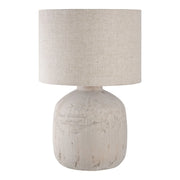 Lampada da Tavolo Bilby, Beige, Ceramica, 30x30x46,5 cm
