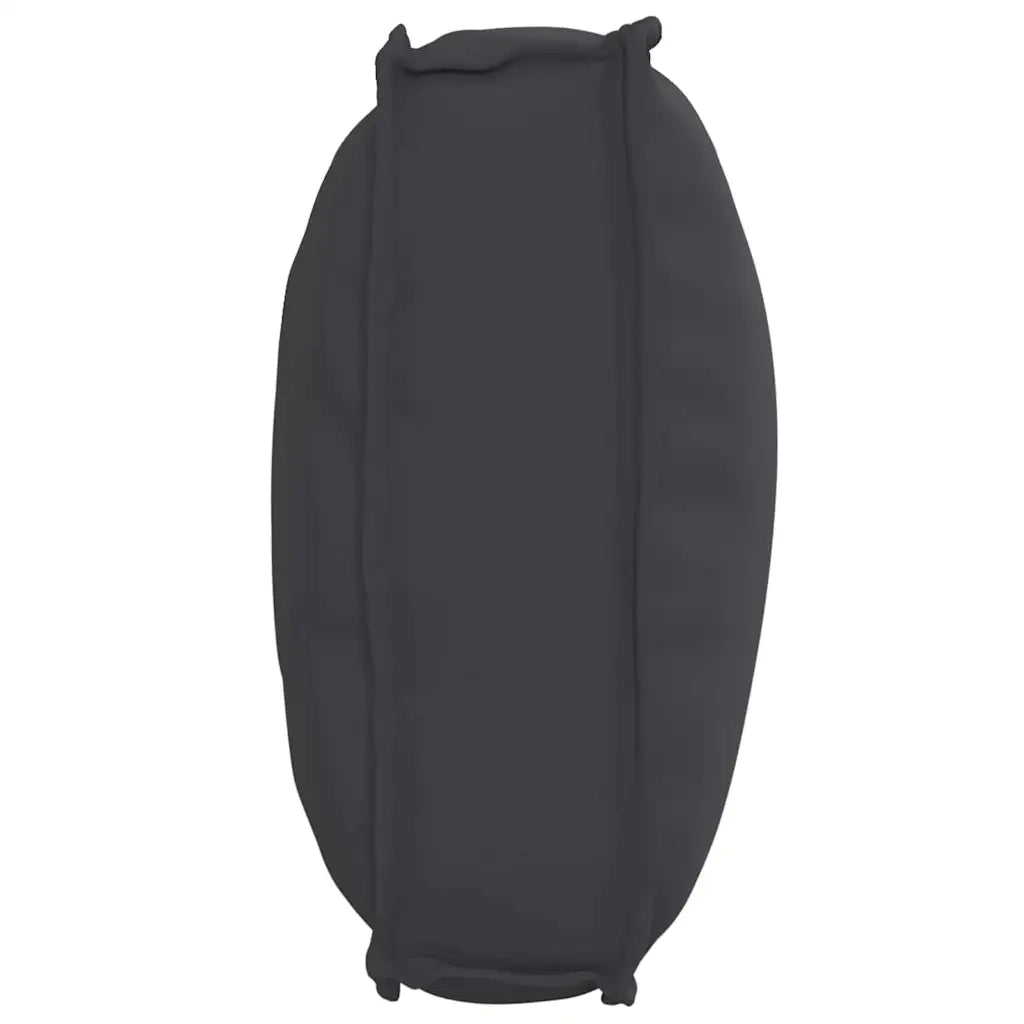 Cuscino Nero 70 x 40 x 12 cm Tessuto Oxford 42001522