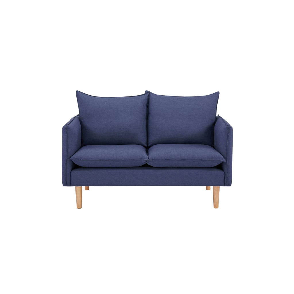 Divano 2 posti stile scandinavo in Tessuto cm 130x84x82 - LEO