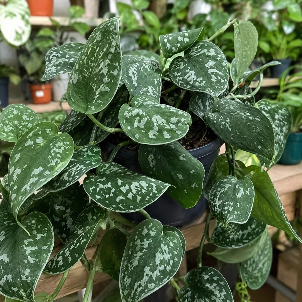 Gardenaria Scindapsus pictus 'Argyraeus' - Pianta da interno ornamentale Altezza: 30 cm (vaso 23)