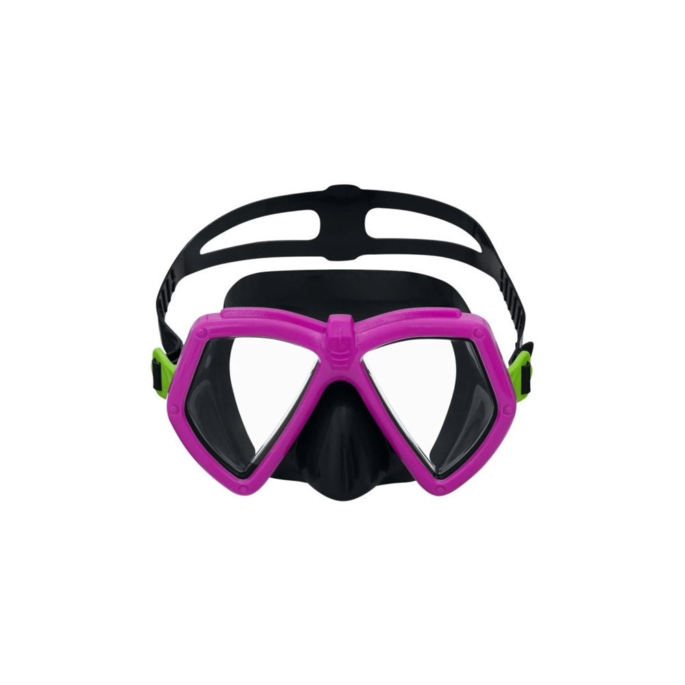 Trade Shop - Maschera Eversea Dive Lenti In Policarbonato 7-14 Anni Colori Assortiti 22040 -