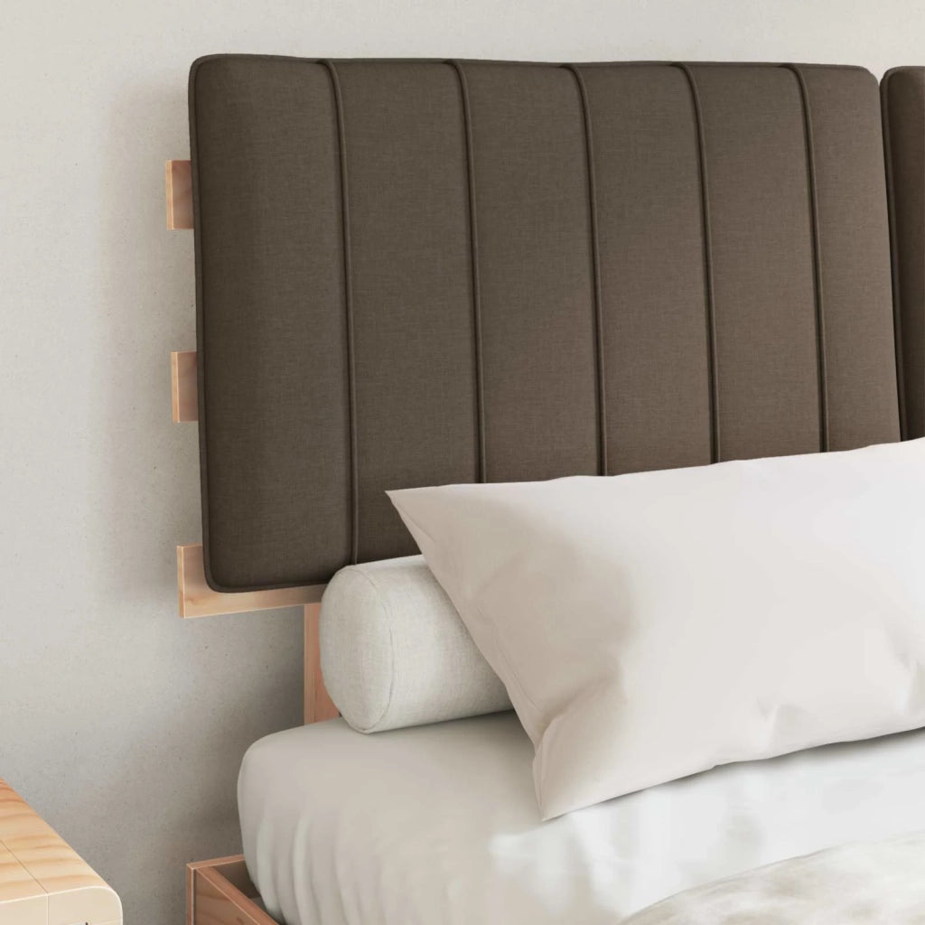 Letto con Testiera Rivestita Talpa 140 x 200 cm Pino massello 877487