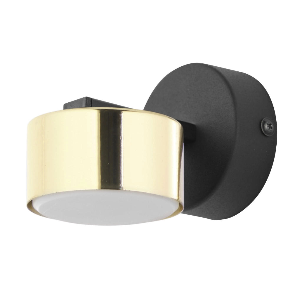 Applique DALLAS TK-Lighting GX53 10W metallo nero oro