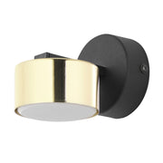 Applique DALLAS TK-Lighting GX53 10W metallo nero oro