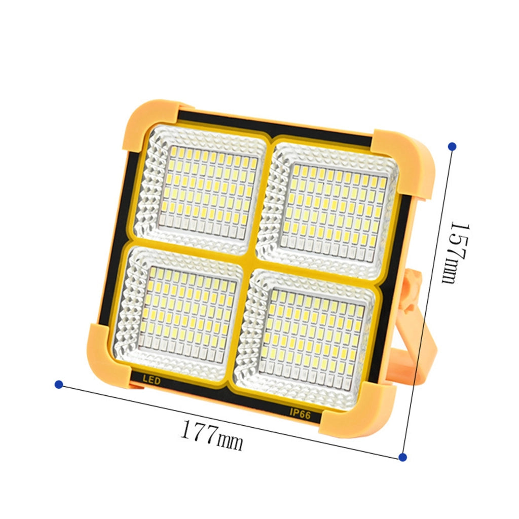 Lampada portatile solare LED con USB, IP66 e luce SOS