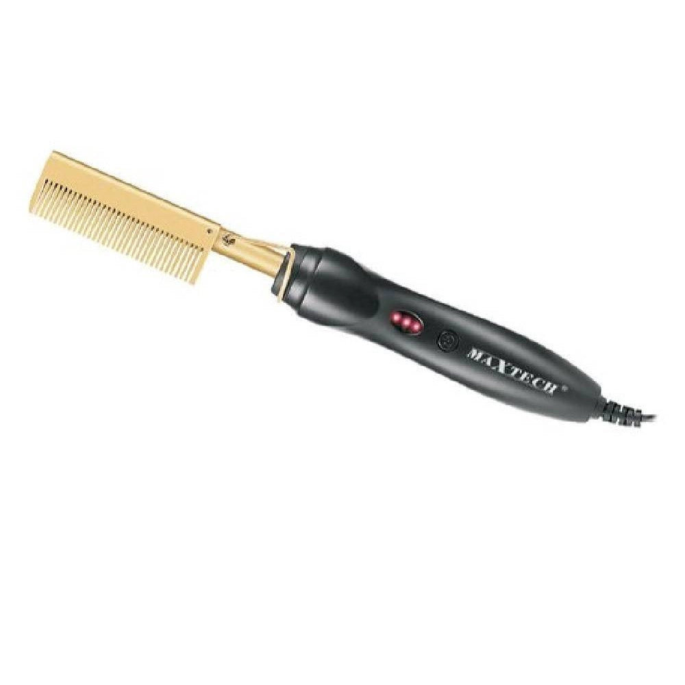 Trade Shop - Spazzola Lisciante Professionale Elettrica Pettine Riscaldante Capelli Pi-ca023 -