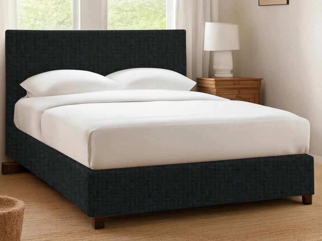 Ilford, Letto Singolo Sfoderabile Made in Italy, Grigio Scuro