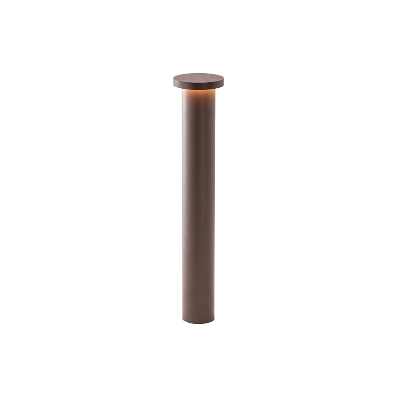 Tiberio Bollard LED 10W 4000K IP65 Corten - Paletto luminoso da giardino 45cm - Rossini Group
