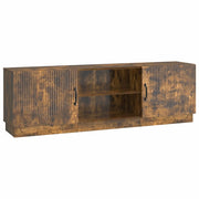 Mobile TV-Credenza per TV Rovere Fumo 150 x 31 x 47 cm Legno ingegnerizzato 167053