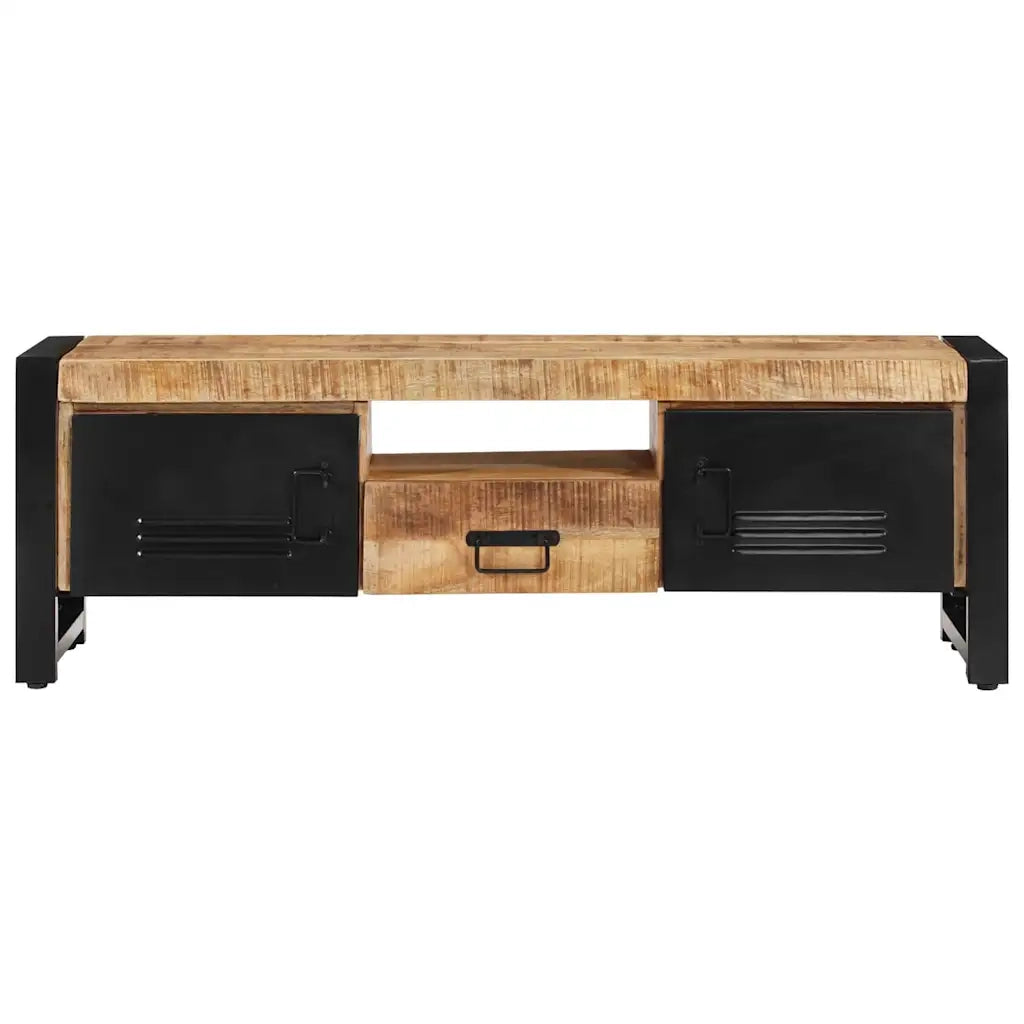 Mobile Porta TV 120x30x40 cm in Legno Massello di Mango cod mxl 14816