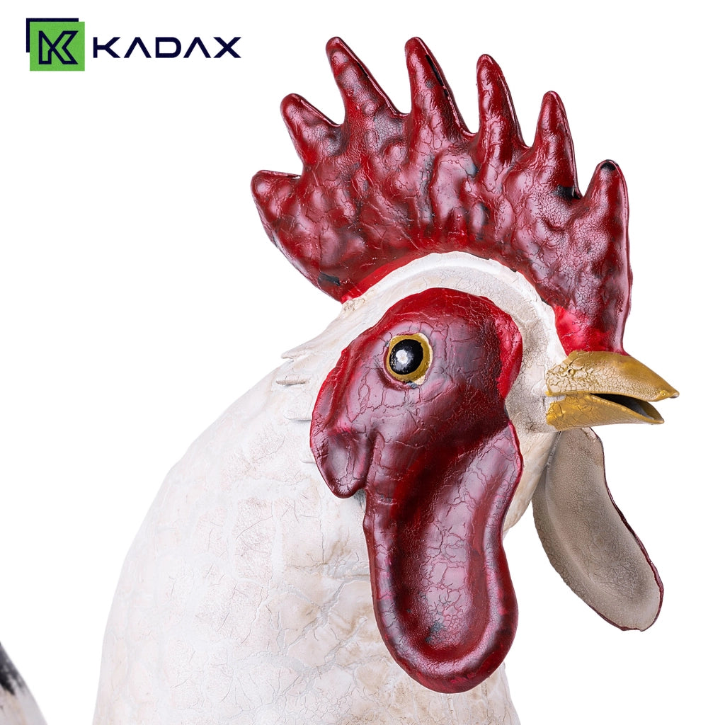KADAX Stalowa figura ogrodowa kogut QX24340 K16047
