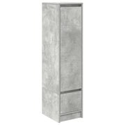 Credenza | Madia | Buffet da pranzo | Armadio da pranzo Grigio Cemento 29,5x34x119,5 cm in Legno Multistrato