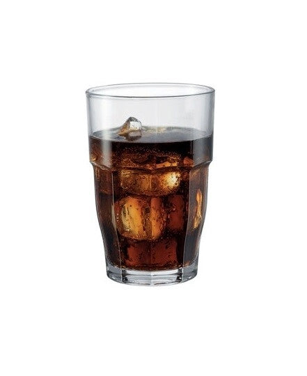 Set 36 Bicchiere rock bar acqua spremute o succhi impilabili 27 cl bormioli