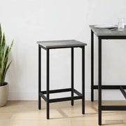 Sgabello da bar Sonoma grigio 40 x 32 x 74 cm 8006151
