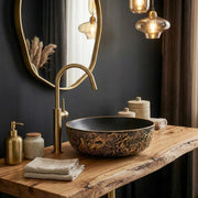 Lavabo Da Appoggio Rea Babilon Gold