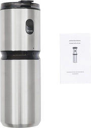 Caffettiera da viaggio elettrica - Oplaadbaar - RVS - Caffettiera - Caffettiera da viaggio - 355 ml