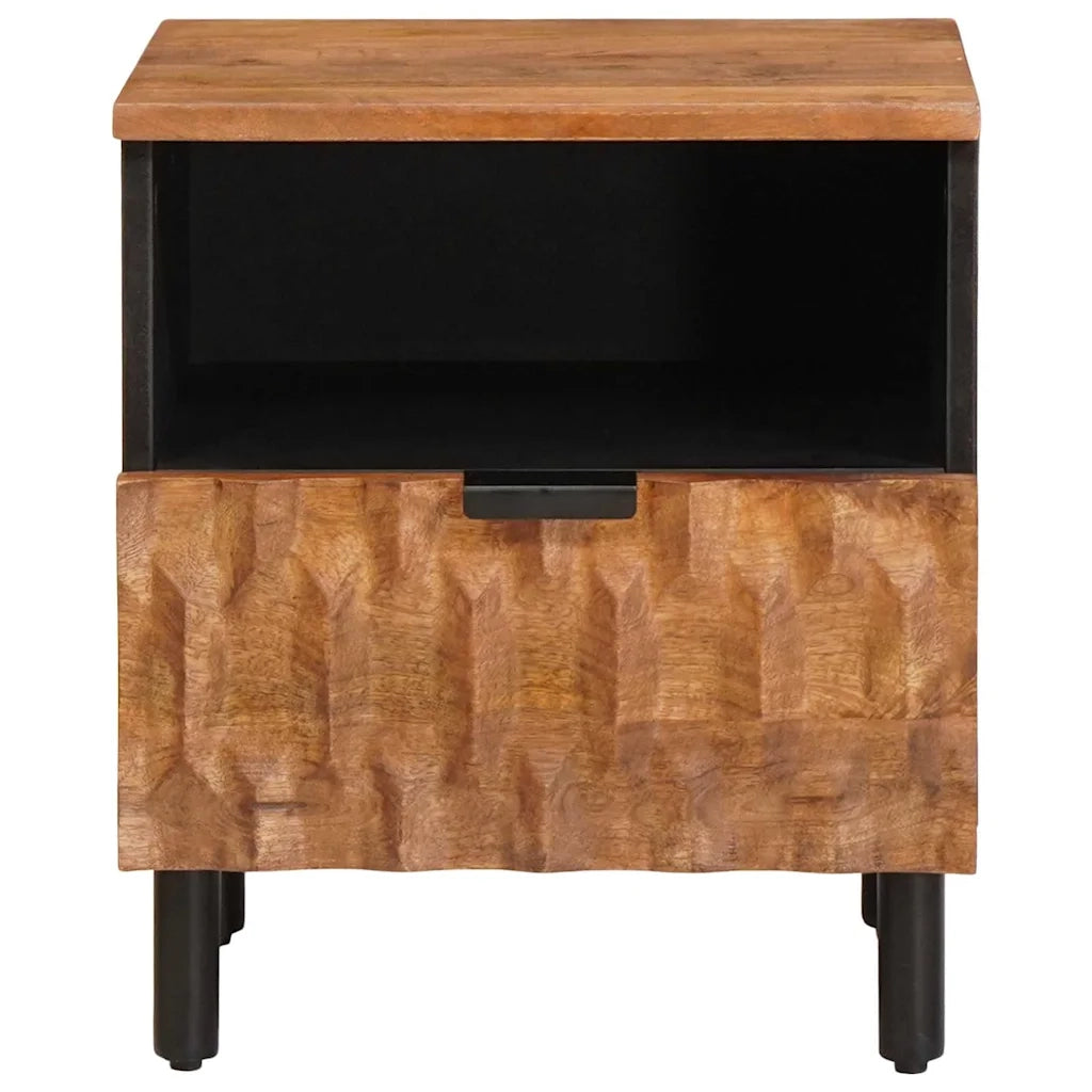 Armadio da Notte con cassetto Marrone 40 x 33 x 46 cm 4017906