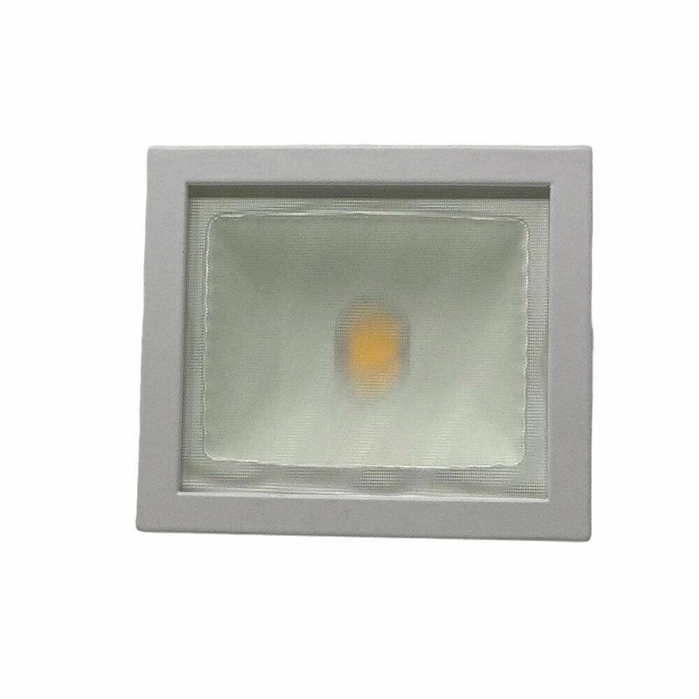 Trade Shop - Faro Proiettore Orientabile 30w Luce 6500k 4000k Faretto Led Cob Binario F30w-6a -