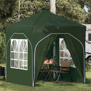 Tenda per feste a pop-up-Gazebo 192 x 192 x 245 cm Verde 309705