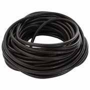 Cordino in Pelle Marrone Scuro Ø4 mm x 5 m Pelle 42021985