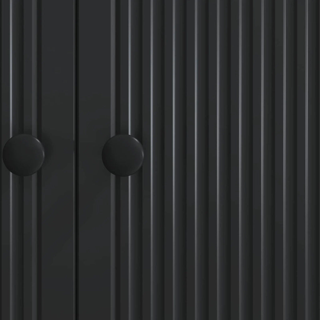 Credenza Nero 66 x 34,5 x 90 cm Legno ingegnerizzato 893896
