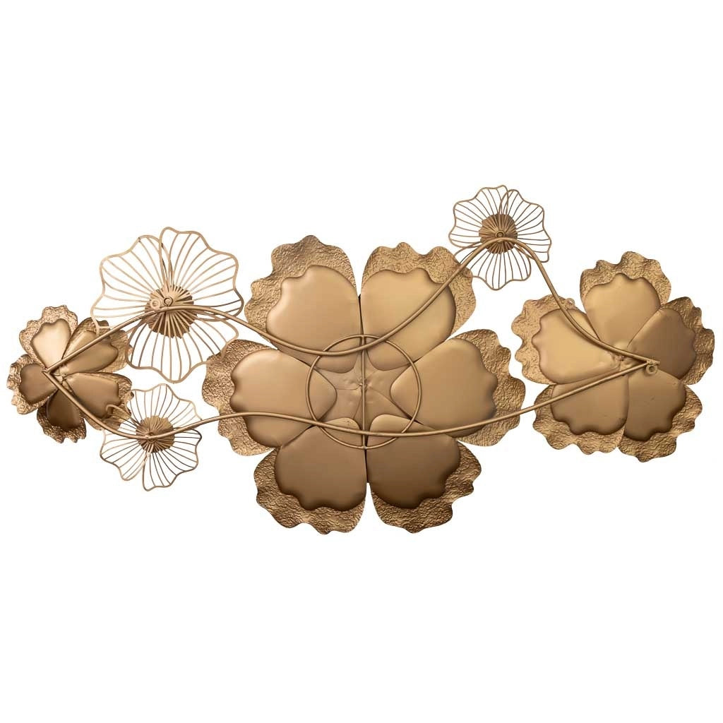 Carta da parati decorativa in metallo 135,3x63,5x7,0